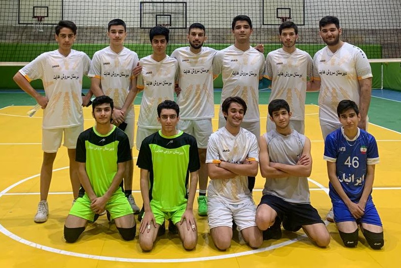 پیروزی والیبالیست های سروش هدایت در مسابقات بین مدارس
