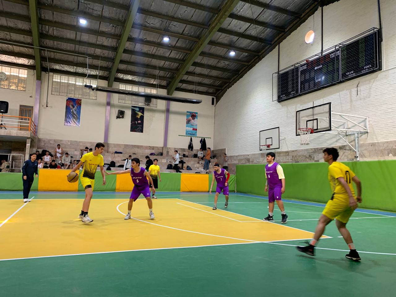 کسب س پیروزی شیرین  بلند قامتان بسکتبال سروش هدایت